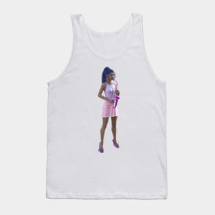 girl playing purple saxophone Tank Top